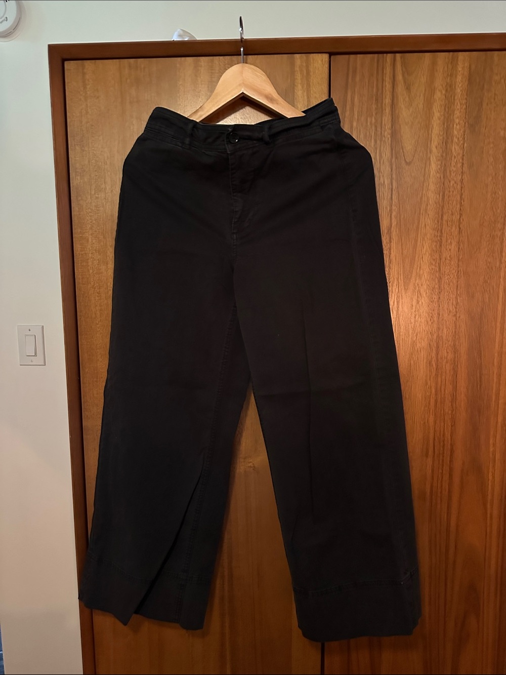 Women’s  Black Wide-Leg Pants
